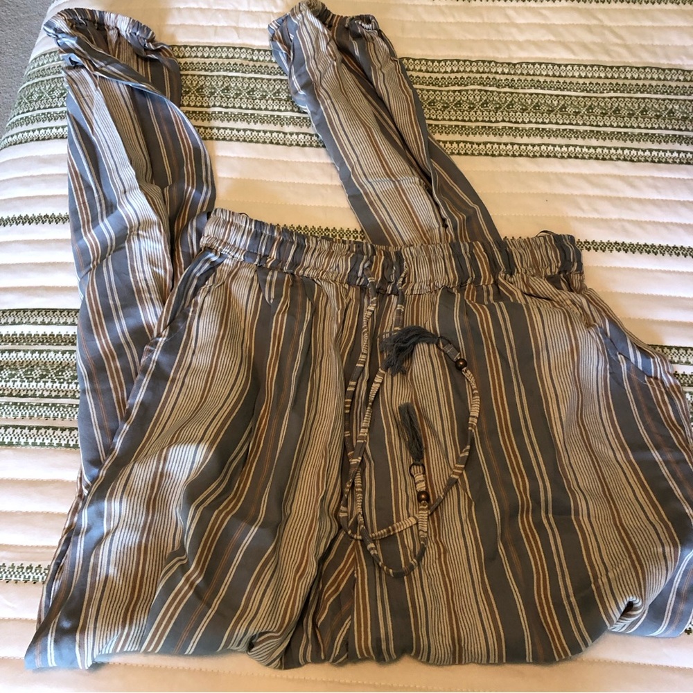 Flowy Striped Pants